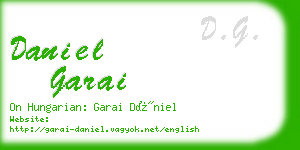 daniel garai business card